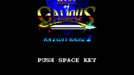 Knightmare II: The Maze of Galious Screenshot