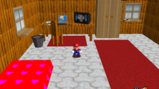 Katze Stuck in the Toilet 64 Screenshot