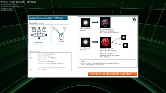 Nuclear Fission Simulator screenshot 1