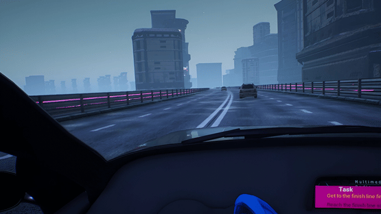 Synthwave Burnout VR Screenshot