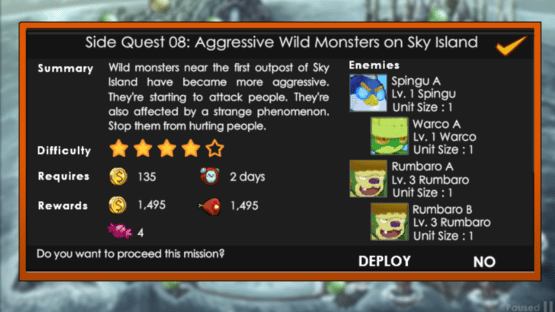 Monster Saga Screenshot