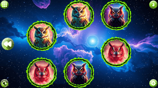 Space Memory: Owls Screenshot