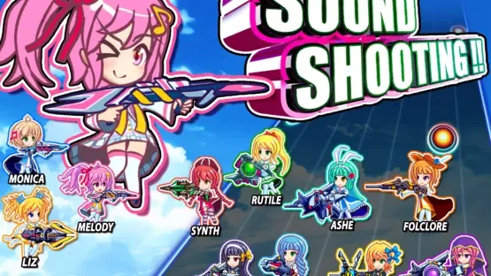 Sound Shooting!! Rhythm Shooter gameplay screenshot 1
