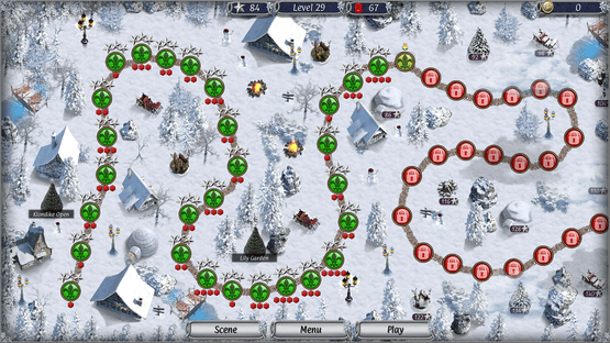 Jewel Match Solitaire Winterscapes 3: Collector's Edition Screenshot