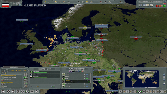 Supreme Ruler 2030: Supreme Ruler 1936 Remastered DLC Screenshot
