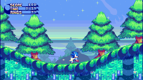 Sonic and the Moon Faucility Screenshot