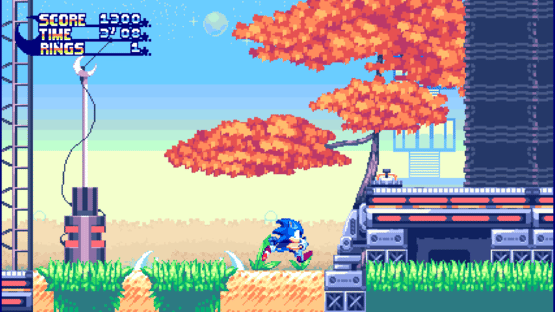 Sonic and the Moon Faucility Screenshot