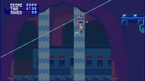 Sonic and the Moon Faucility Screenshot