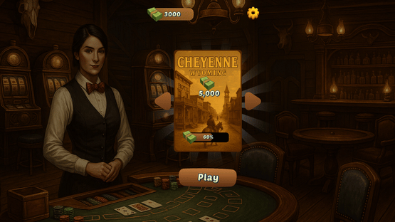Blackjack Saloon Screenshot