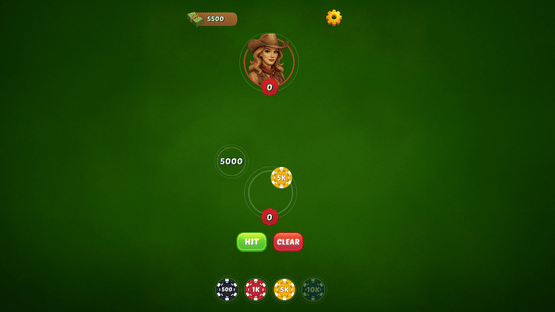 Blackjack Saloon Screenshot