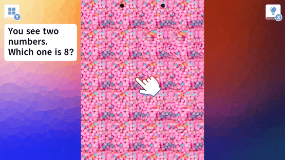 Focus and Find Stereogram Training Screenshot