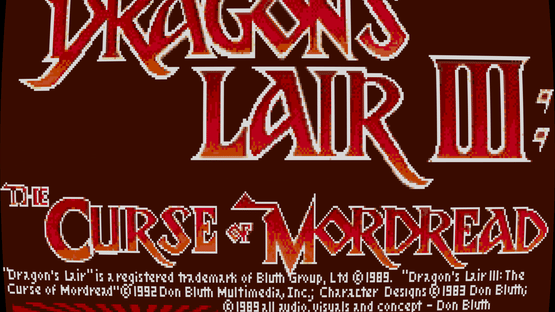 Dragon's Lair III: The Curse of Mordread Screenshot