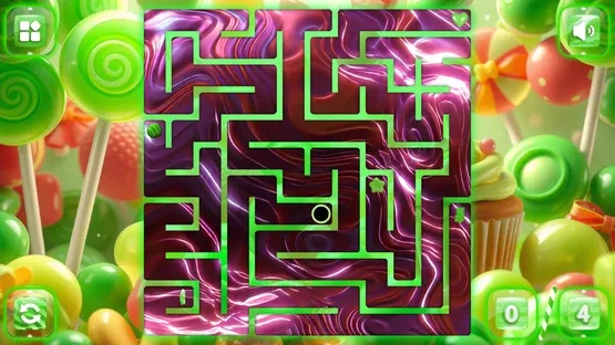 Sweetie Candy Maze: Green Apple screenshot 5