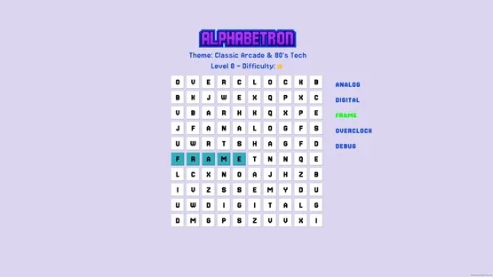 Alphabetron screenshot 3