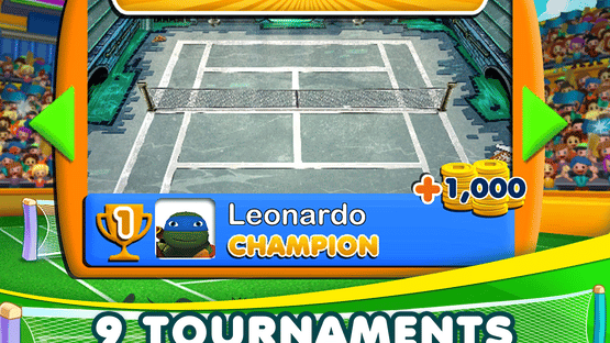 Nickelodeon All-Stars Tennis Screenshot