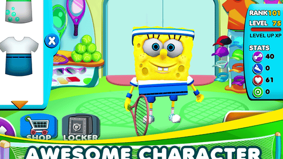 Nickelodeon All-Stars Tennis Screenshot