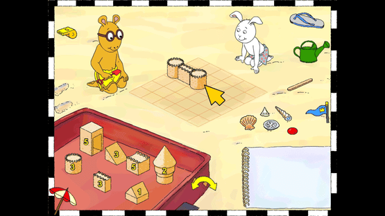 Arthur's Sand Castle Contest Screenshot