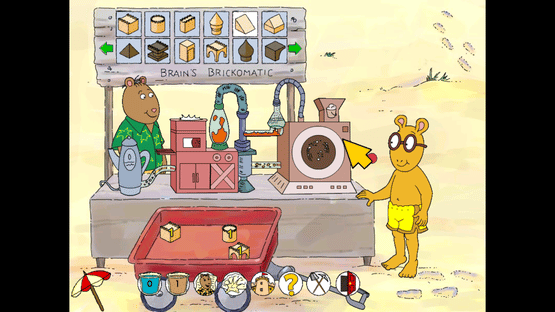 Arthur's Sand Castle Contest Screenshot