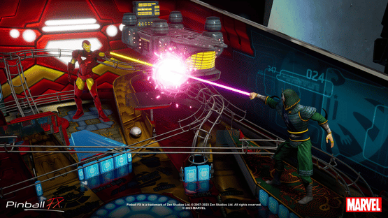 Pinball FX2: Marvel Pinball Screenshot
