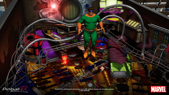 Pinball FX2: Marvel Pinball Screenshot