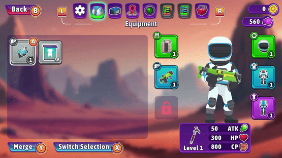 Mars Survivor: Green Gun Screenshot