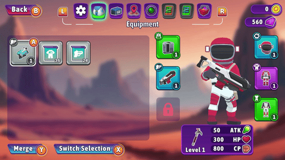 Mars Survivor: Red Rifle Screenshot