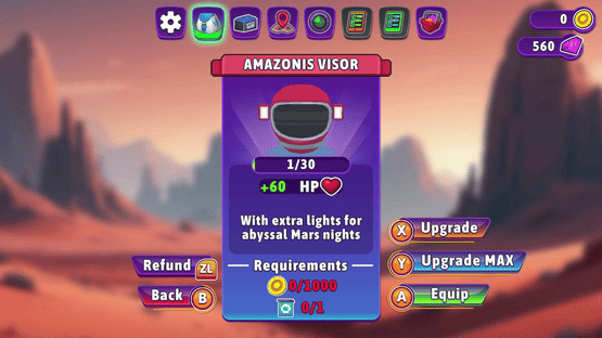 Mars Survivor: Red Rifle Screenshot