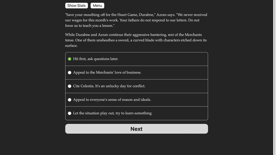 Games of the Monarch's Eye Screenshot