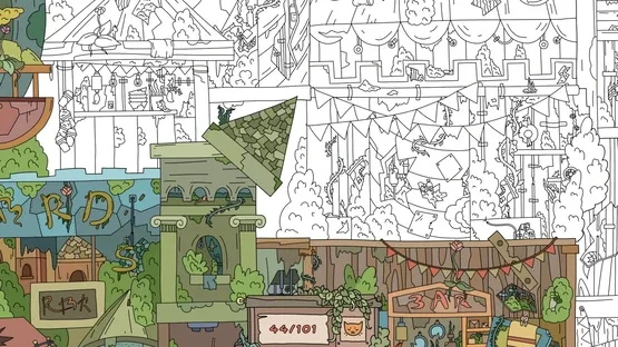 Hidden Cats: Old Amusement Park screenshot 2