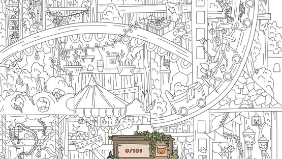 Hidden Cats: Old Amusement Park screenshot 6