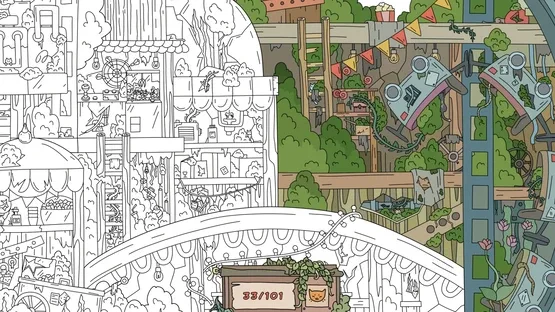 Hidden Cats: Old Amusement Park screenshot 7