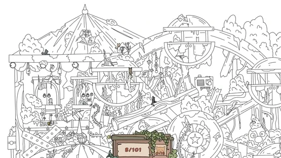 Hidden Cats: Old Amusement Park screenshot 4