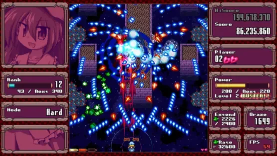 Danmakai: Red Forbidden Fruit gameplay screenshot 2