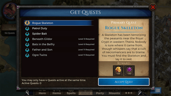 Puzzle Quest: Immortal Edition Screenshot