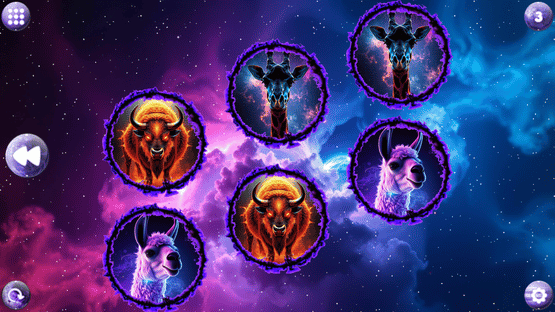 Space Memory: Artiodactyls Screenshot