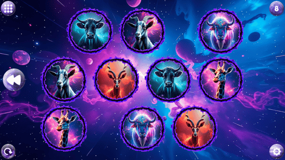 Space Memory: Artiodactyls Screenshot