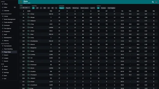 Hockey Legacy Manager 26 screenshot 5