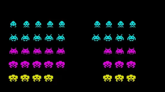 Space Invaders II gameplay screenshot 2