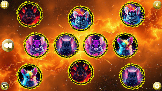 Space Memory: Chinchillas Screenshot