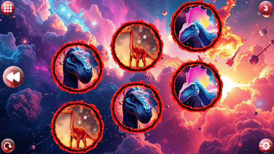 Space Memory: Dinosaurs Screenshot