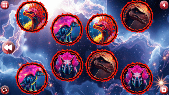 Space Memory: Dinosaurs Screenshot