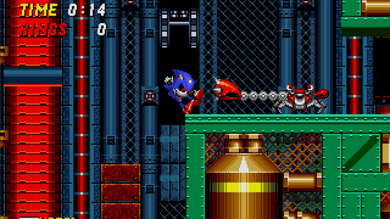 Metal Sonic in Sonic the Hedgehog 2 Screenshot