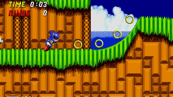 Metal Sonic in Sonic the Hedgehog 2 Screenshot