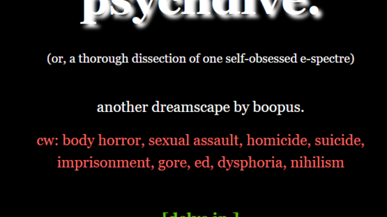 Psychdive. Screenshot