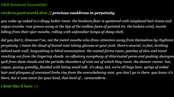 Psychdive. Screenshot