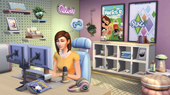 The Sims 4: Comfy Gamer Kit Screenshot