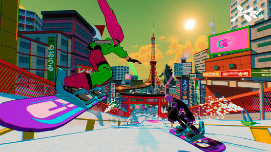 HyperYuki: Snowboard Syndicate Screenshot