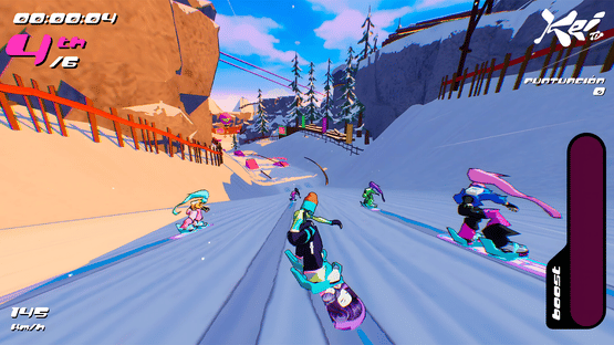 HyperYuki: Snowboard Syndicate Screenshot