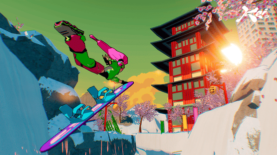 HyperYuki: Snowboard Syndicate Screenshot