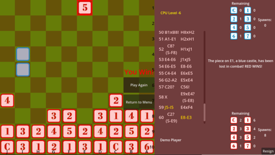 Bonaparte's Bluff Screenshot